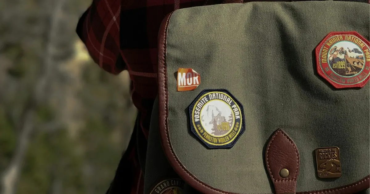 Backpack with patches - featured image