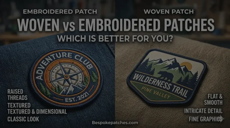 Woven vs Embroidered Patches Which Is Better for You